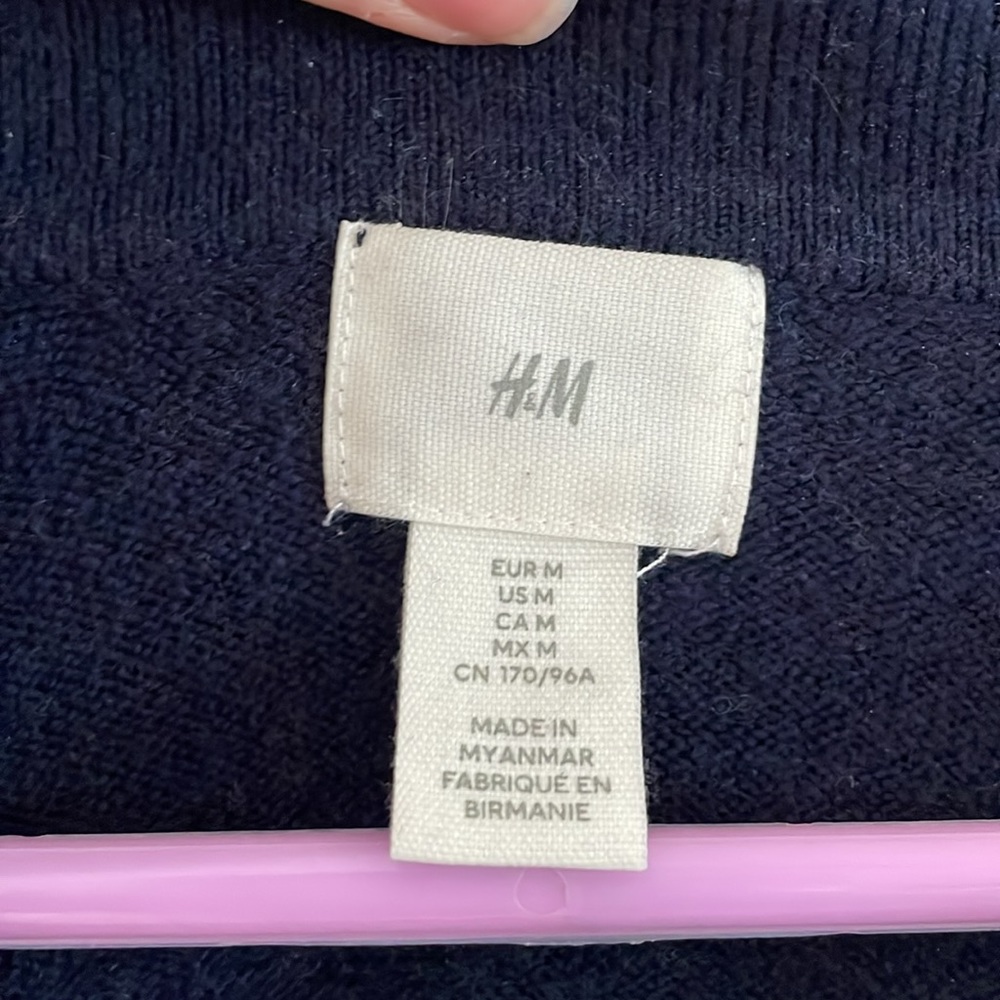 H&M Blue Sailing Sweater - Picture 2 of 3